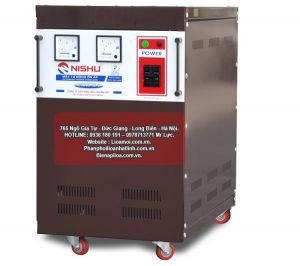 Ổn áp nishu 20kva dải 50v - 250v