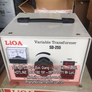 Biến áp vô cấp lioa 22kva (100A - SD-2575)