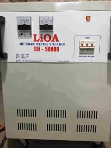 ỔN ÁP LIOA 50KVA CŨ DẢI 150V-250V; LIOA 50000W CŨ