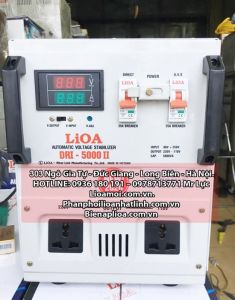 Ổn áp lioa DRI 5kva thế hệ 2 mới